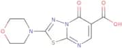 2-Morpholin-4-yl-5-oxo-5H-[1,3,4]thiadiazolo[3,2-a]pyrimidine-6-carboxylic acid
