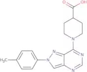 1-[2-(4-Methylphenyl)-2H-pyrazolo[4,3-d]pyrimidin-7-yl]piperidine-4-carboxylic acid