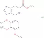 Methyl 4-(2,3,4-trimethoxyphenyl)-4,5,6,7-tetrahydro-3H-imidazo[4,5-c]pyridine-6-carboxylate hydro…