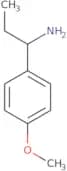 [1-(4-Methoxyphenyl)propyl]amine