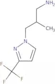 {2-Methyl-3-[3-(trifluoromethyl)-1H-pyrazol-1-yl]propyl}amine