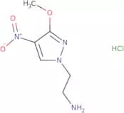 [2-(3-Methoxy-4-nitro-1H-pyrazol-1-yl)ethyl]amine hydrochloride