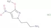 [3-(3-Methoxy-4-nitro-1H-pyrazol-1-yl)propyl]amine hydrochloride