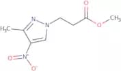 Methyl 3-(3-methyl-4-nitro-1H-pyrazol-1-yl)propanoate