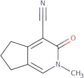 2-Methyl-3-oxo-3,5,6,7-tetrahydro-2H-cyclopenta[c]pyridine-4-carbonitrile