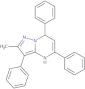 2-Methyl-3,5,7-triphenyl-4,7-dihydropyrazolo[1,5-a]pyrimidine