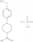 4-(4-Methoxyphenyl)piperazine-1-carboximidamide sulfate