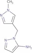 1-[(1-Methyl-1H-pyrazol-4-yl)methyl]-1H-pyrazol-5-amine