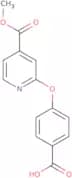 4-{[4-(Methoxycarbonyl)pyridin-2-yl]oxy}benzoic acid
