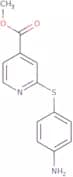 Methyl 2-[(4-aminophenyl)thio]isonicotinate