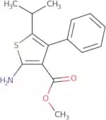 Methyl 2-amino-5-isopropyl-4-phenylthiophene-3-carboxylate