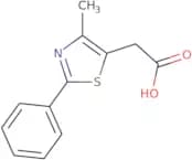 (4-Methyl-2-phenyl-1,3-thiazol-5-yl)acetic acid