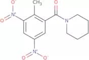 1-(2-Methyl-3,5-dinitrobenzoyl)piperidine