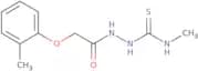 N-Methyl-2-[(2-methylphenoxy)acetyl]hydrazinecarbothioamide