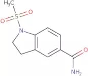 1-(Methylsulfonyl)indoline-5-carboxamide
