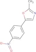 2-Methyl-5-(4-nitrophenyl)-1,3-oxazole