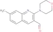 7-Methyl-2-morpholin-4-ylquinoline-3-carbaldehyde
