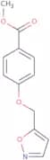 Methyl 4-(isoxazol-5-ylmethoxy)benzoate