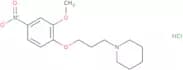 1-[3-(2-Methoxy-4-nitrophenoxy)propyl]piperidine hydrochloride
