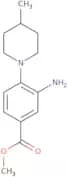 Methyl 3-amino-4-(4-methylpiperidin-1-yl)benzoate