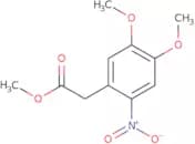 Methyl (4,5-dimethoxy-2-nitrophenyl)acetate