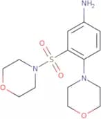 [4-Morpholin-4-yl-3-(morpholin-4-ylsulfonyl)phenyl]amine