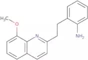 {2-[2-(8-Methoxyquinolin-2-yl)ethyl]phenyl}amine