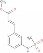 Methyl (2E)-3-{3-[(methylsulfonyl)amino]phenyl}acrylate