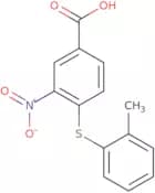 4-[(2-Methylphenyl)thio]-3-nitrobenzoic acid