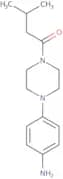 {4-[4-(3-Methylbutanoyl)piperazin-1-yl]phenyl}amine