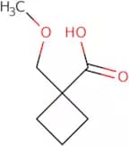 1-(Methoxymethyl)cyclobutanecarboxylic acid