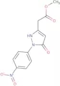Methyl [5-hydroxy-1-(4-nitrophenyl)-1H-pyrazol-3-yl]acetate