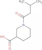 1-(3-Methylbutanoyl)piperidine-3-carboxylic acid