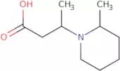 3-(2-Methylpiperidin-1-yl)butanoic acid
