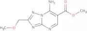 Methyl 7-amino-2-(methoxymethyl)[1,2,4]triazolo[1,5-a]pyrimidine-6-carboxylate