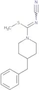 Methyl 4-benzyl-N-cyanopiperidine-1-carbimidothioate