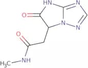 N-Methyl-2-(5-oxo-5,6-dihydro-4H-imidazo[1,2-b][1,2,4]triazol-6-yl)acetamide
