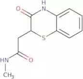 N-Methyl-2-(3-oxo-3,4-dihydro-2H-1,4-benzothiazin-2-yl)acetamide