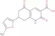 7-(5-Methyl-2-furyl)-2,5-dioxo-1,2,5,6,7,8-hexahydroquinoline-3-carboxylic acid