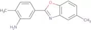 [2-Methyl-5-(5-methyl-1,3-benzoxazol-2-yl)phenyl]amine