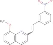 8-Methoxy-2-[2-(3-nitrophenyl)vinyl]quinoline