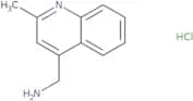 [(2-Methylquinolin-4-yl)methyl]amine hydrochloride
