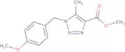 Methyl 1-(4-methoxybenzyl)-5-methyl-1H-1,2,3-triazole-4-carboxylate