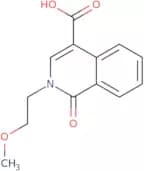 2-(2-Methoxyethyl)-1-oxo-1,2-dihydroisoquinoline-4-carboxylic acid