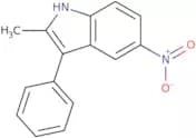 2-Methyl-5-nitro-3-phenyl-1H-indole