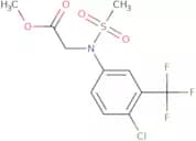 Methyl N-[4-chloro-3-(trifluoromethyl)phenyl]-N-(methylsulfonyl)glycinate