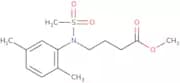 Methyl 4-[(2,5-dimethylphenyl)(methylsulfonyl)amino]butanoate