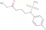 Methyl 4-[(4-fluorophenyl)(methylsulfonyl)amino]butanoate