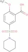 2-Methoxy-5-(piperidin-1-ylsulfonyl)benzoic acid