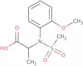 N-(2-Methoxyphenyl)-N-(methylsulfonyl)alanine